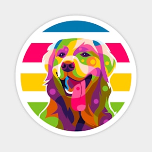 Labrador Pop Art Magnet